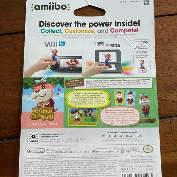 Lottie Animal Crossing Amiibo- Never used - Picture 3 of 3